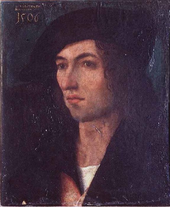 Portrait of a man, Hans Burgkmair